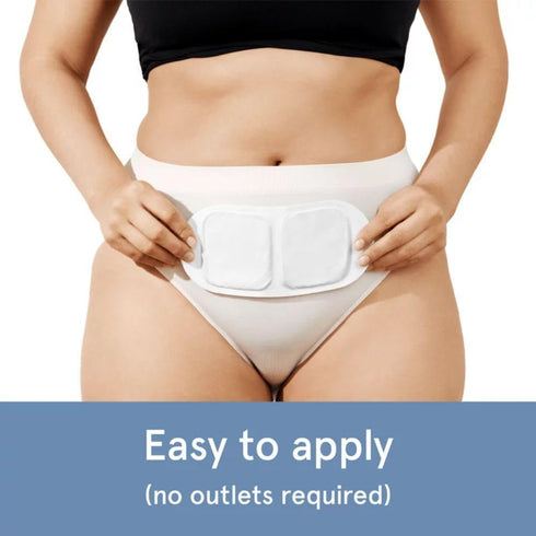 LOLA Heating Patches for Period Cramps, 3 Count, Soothing Natural Heat Therapy for Pain Relief