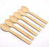 Bamboo Utensils - Natural Disposable Wooden Cutlery for Parties, Camping, Weddings, Birthdays - 24 Pieces
