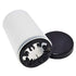 Nail Art Brush Cleaner Cup - 1 Piece Holder Remover for UV Gel Pen Polish with Multiple Size Slots, Black Lid