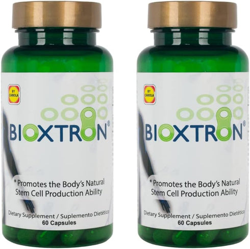 Natural AFA Stem Cell Supplement by Bioxtron - Joint Support & Muscle Pain, Pack of 2-120 Caps