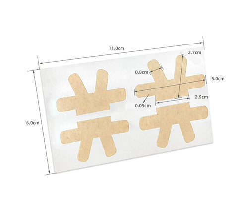 Ingrown Toenail Correction Stickers, 16 Pcs Ingrown Toenail Correction Patches Thick Paronychia Corrector Stickers, Toe Nail Healing Care Patch Professional Ingrown Toenail Pedicure Tool