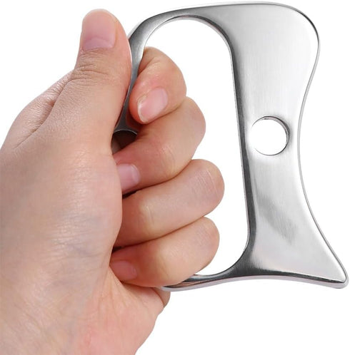Sport Stainless Steel Scraping Massage Tool, Muscle Scraper for Deep Relaxation Tissue Therapy, Pain Relief Gua Sha