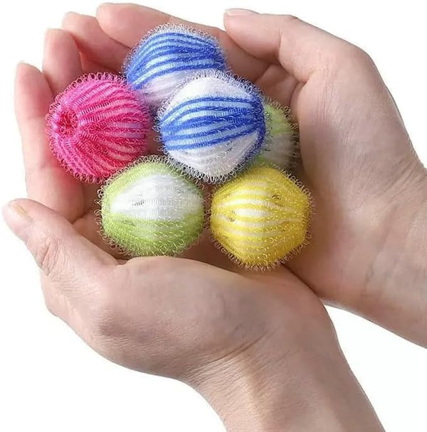 Seadiquiet 5Pcs Reusable Hair Remover, Washing Machine Hair Catcher Laundry Ball Dryer Ball