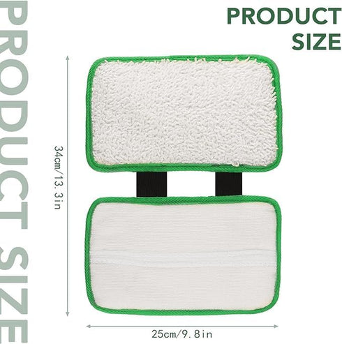 SavStor KD450W, KD400W, SP1000, XTCRU500 ZZ500, ZZ510, (4 Pack) Replacement Pads Refill for Shark Sonic Duo Hardwood