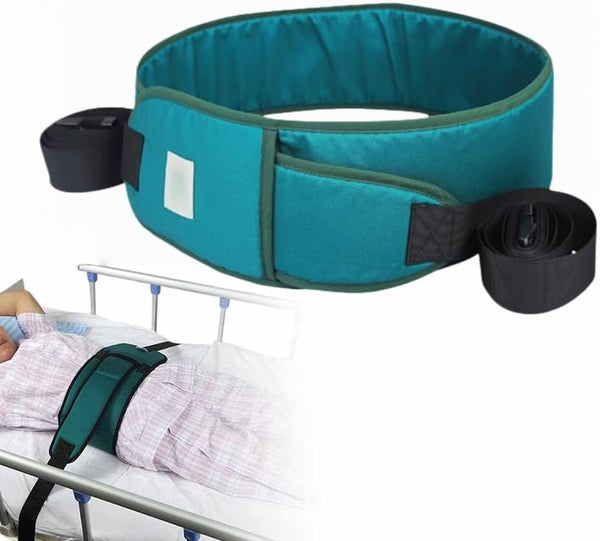 QNZKIOXV Anti-Fall Bed Restraint Strap for Elderly, Medical Restraints for Hospital Bed and