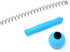 yueton 2PCS Hammer Hammer Hammer Hammer Massage Ball Silicone Spring Massager Golf Massage Multifunctional Massage