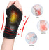 ITODA 3 Wrist Heating Pad USB Heated Wrist Wrap Brace Heat Levels Wrists Thumb Brace Hand Heating Pad for Pain Relief