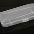 White Transparent Shaving Box - Razor Protector Plastic Cover Container for Manual Razor Accessories