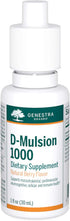 Genestra Brands D-Mulsion 1000 | Liquid Vitamin D Supplement | Natural Berry Flavor - 1 Fl Oz