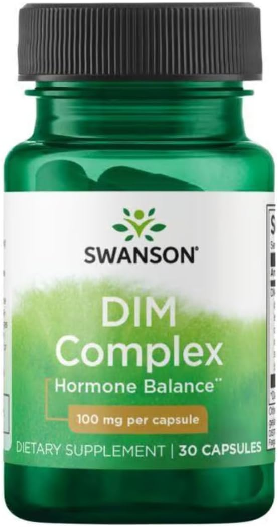 Swanson Ultra Swanson Dim Complex (Diindolylmethane) 100 Milligrams 30 Capsules (1 Pack)