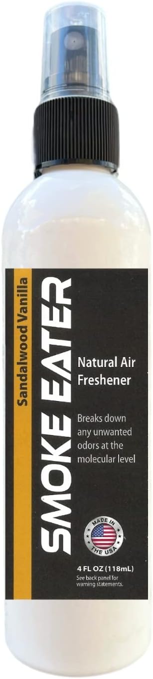 Smoke Eater All Purpose Odor Eliminator: Breaks Down Foul Scents, Ideal for Home, Apartment, Cars, Boats - 4 oz