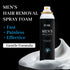 IVNIL Hair Removal Spray Foam for Men, Effective Painless Cream for Underarm, Chest, Back, Legs - All Skin Types