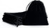 Tendwarm 20 Pcs Mini Size Black Velvet Bags, 3x3.9 Inches with Drawstring for Candy Jewelry Pouch Bags