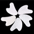 Gua Sha Crystal Jade Stone Board for Skincare, Scraping Face Back Massage Relax Therapy Treatment (White Jade)