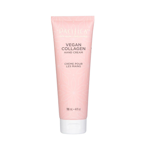 Pacifica Beauty Vegan Collagen Hand Cream, Moisturizing Hand Lotion for Dry Cracked Hands, Non-Greasy