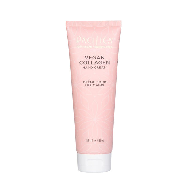 Pacifica Beauty Vegan Collagen Hand Cream, Moisturizing Hand Lotion for Dry Cracked Hands, Non-Greasy