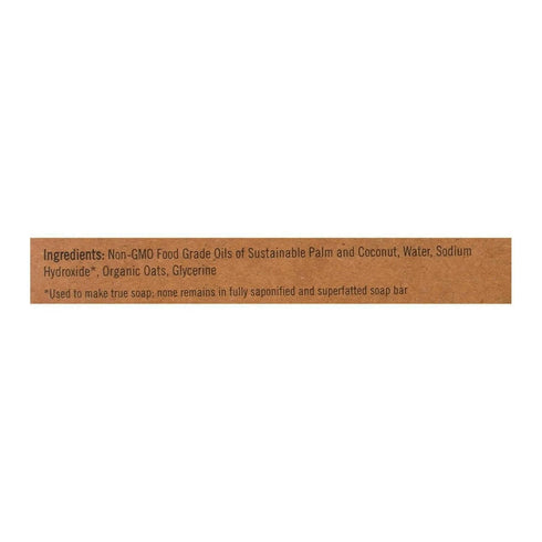 Sappo Hill Oatmeal Natural Bar Soap, 3.5 Ounce, 1 Bar