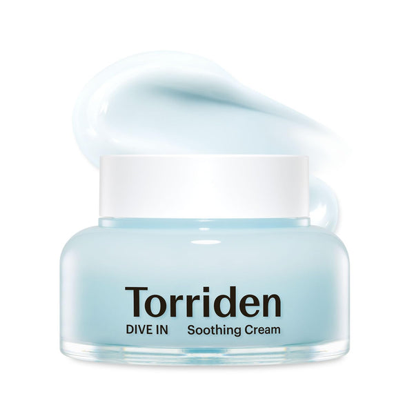 Torriden DIVE IN Hyaluronic Acid Soothing Cream, 100ml Revitalizing Facial Moisturizer for Sensitive Dry Skin