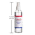 Pack 6 6.67 oz 80% Latalia Unscented Hand Sanitizer Spray Refill of | Fl with Alcohol Bulk Hand Sanitizer Travel Size