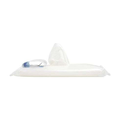 Dynarex 1322 DynaCare Flushable Wipe, Wet Bathroom Hygiene Wipe for Adults, Alcohol Free, Pack of 24, 9" x 13"