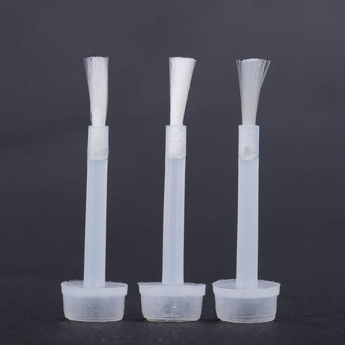 1 Set 100 Pcs Dip Powder Replacement Nail Polish Brush, Liquid Replacement for DIY Nail Beauty Home Salon