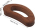 HONITANO 2pcs Wooden Cellulite Massager: Body Gua Sha Board - Handheld Muscle Scraper with Deep Groove - Massage Tool