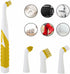 Power Scrubber Electronic Household Cleaning Brush with 4 Brush Heads for Kitchen and Household Cleaning