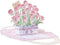 Zhuluck Pink 3D Mother'S Day Up Cards Anniversary Up Cards Gift For Birthday