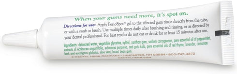 Dental Herb Company Mouth Sore & Gum Care Kit - Soothes Canker Sores & Gum Irritation, 2 oz Mouthrinse