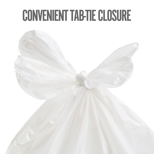 Perk PK56749 13 Gallon Kitchen Trash Bag, Low Density 0.9 Mil