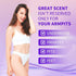 Whole Body Deodorant Spray: Natural Ingredients, Aluminum Free, 48HR Protection, 4.05 Fl Oz (Lavender & Rose)