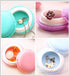Coolrunner Mini Macaron Case, Cute Pill Box, Colorful Jewelry Storage Box, 8PCS Shape Storage Container