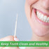1100Pcs Plastic Dental Picks, Oral Hygiene 2 Way Interdental Brush Stick