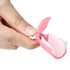 KINGMAS 10 Pcs Gel Nail Polish Remover Clips - Plastic Acrylic Nail Art Soak Off Wrap Cleaner Cap Clips