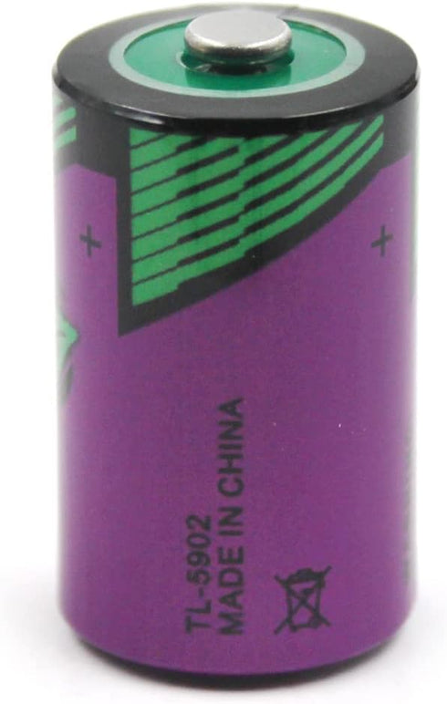 elxjar TL-5902 1/2AA Xtra Series Lithium Battery, 2-Pack, 3.6V 1100mAh for Tadiran