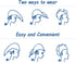 Kawaii Microfiber Hair Towel for Women, Super Absorbent Shower Cap for Long Hair, Quick Dry Wrap