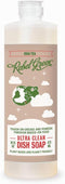 Rebel Green Super Deluxe Dish Soap - Natural Dish Liquid, Scented with Chai Tea, 16 oz Bottles, 4 Pack