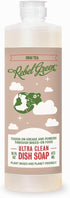 Rebel Green Super Deluxe Dish Soap - Natural Dish Liquid, Scented with Chai Tea, 16 oz Bottles, 4 Pack