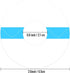 Universal Adhesive Patches for CGM and Insulin Pumps, 20 Pack Waterproof & Breathable Clear Patches with 0.8-Inch Hole