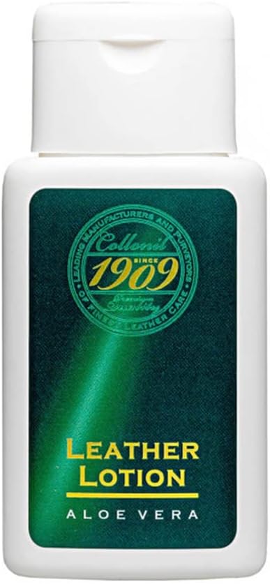 Collonil 1909 Leather Lotion 3.38 Fl Oz - Exclusive Care for Smooth Leather with Aloe Vera & Oils