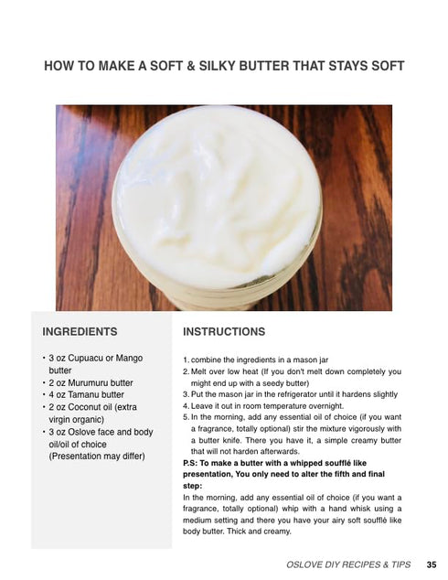 Tamanu Butter, 8 oz Natural Moisturizer for Skin and Hair, Great for Whipped Body Butters and Lotions