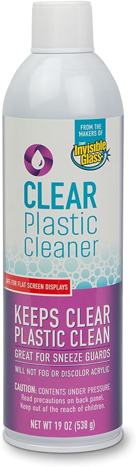 Invisible Glass 91014 - 19-Ounce Screen & Plastic Cleaner, Anti-Fog & Anti-Static for Electronics, Pack of 1