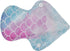 Sigzagor 5 1 Pack) Thong Panty Liners Wet Bag Cloth Menstrual Pads Sanitary Reusable Washable (Scales