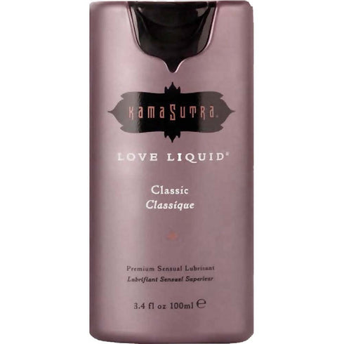 Kamasutra Classic Premium Lubricant, Love Liquid, 3.4 Ounce
