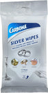 Carbona Silver Wipes, Metal Cleaner & Polish, 12 Wipes, 1 Pack