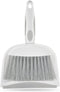 Mini Dustpan and Brush Set, Small Broom and Dustpan Set for Desk, Table, Home, Kitchen Necessities (Gray)