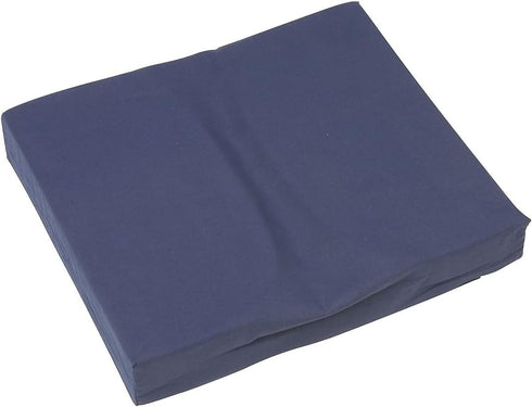 DMI Dual Cut Foam Coccyx Seat Cushion, Supportive Firm Foam Chair Cushion,