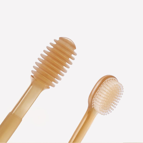 ZHENZQ Toothbrush for Training Teething Infant Toothbrush Bristle Toothbrush Silicone Tongue Brush