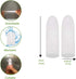 Gel Finger Protectors, Silicone Fingertips Protection for Trigger Finger, Arthritis, and Pain Relief