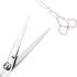 Professional Home Hair Cutting Kit, Quality Home Haircutting Scissors with Comb and Case (Pink)
